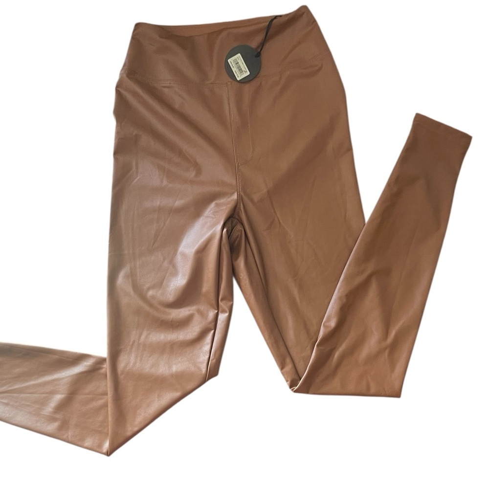 OFFLINE by Aerie Real Luxe Hi-Rise Faux Leather Leggings Size Small/P